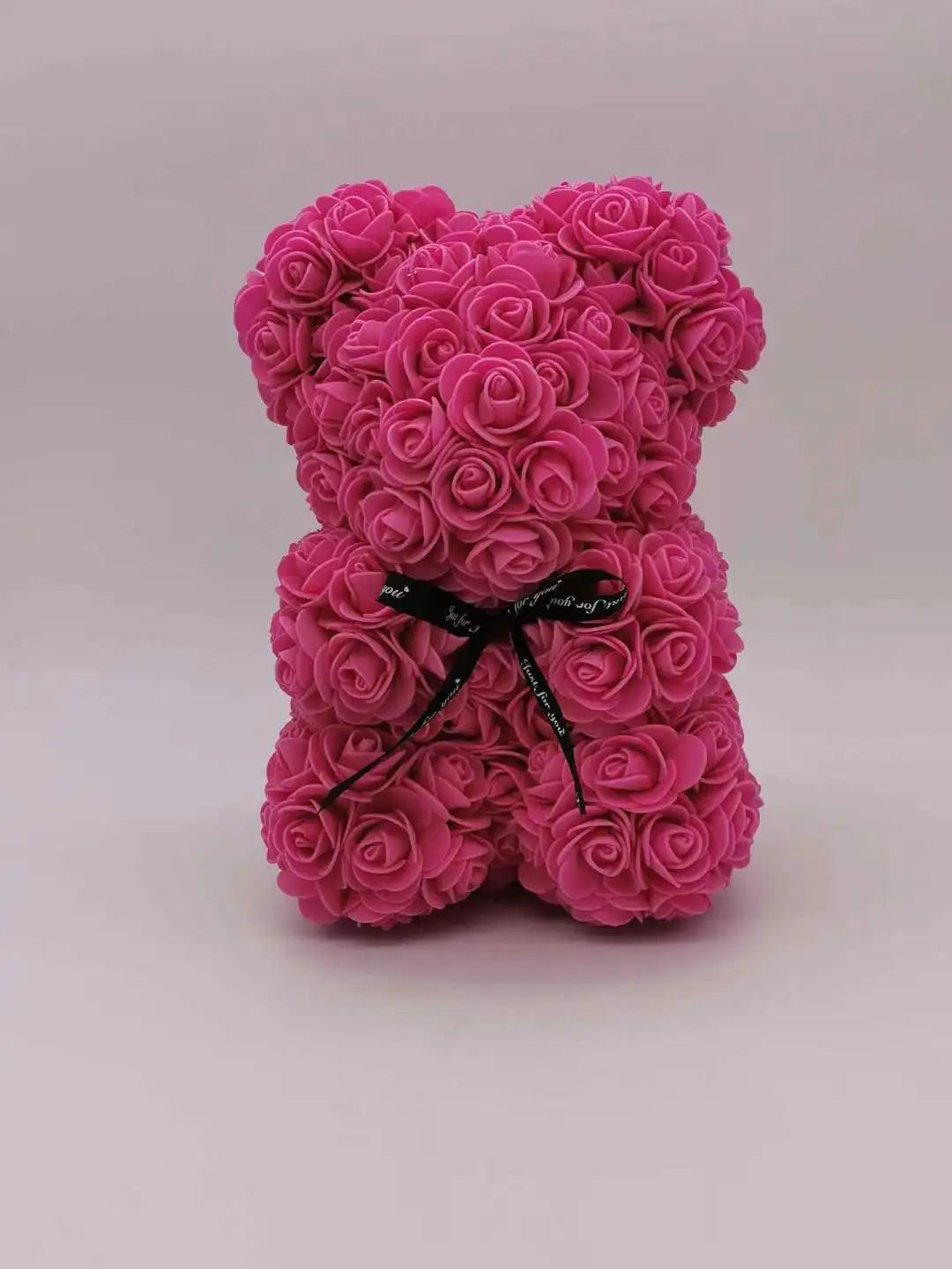 Rose Bear NEW Valentines Day Gifts 25cm Flower Bears Artificial Floral Decorations Mother' DAY Gift For Girlfriend Festival And